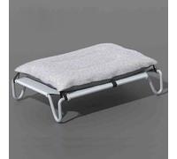 Pet Iron Bed, Off the Ground Pet Sofa Bed, Dog Bed/cat Bed With Soft Cushion, for Mid-sized to Large-sized Dog Camp Bed, Suitable for all Seasons Elevated Pet