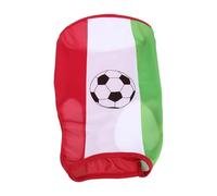 PET Jersey Sleeveless Mesh Shirt with Soccer Ball Print, Italy | Breathable Cloth Blend, Secure Fit for Cats and Puppies, Parade Cheering, Summer Walks