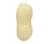 Pet Kids Toy Peanut/Corn Shaped Like Peanut Crinkly Noise Maker Rubber Plaything Curiousity Stimulating Peanut Chew Toy