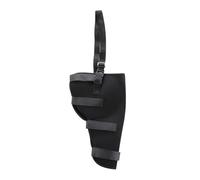 Pet Knee Pads Dog Support Brace For Right Left Leg Hock Joint Wrap Injury Recover Legs Dog Protector Support(Left black,M)