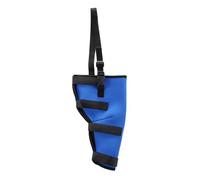 Pet Knee Pads Dog Support Brace For Right Left Leg Hock Joint Wrap Injury Recover Legs Dog Protector Support(Left blue,L)