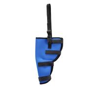 Pet Knee Pads Dog Support Brace For Right Left Leg Hock Joint Wrap Injury Recover Legs Dog Protector Support(Right blue,XXS)