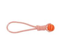 Pet Knot Grinding, Tug Of War Training, Gnawing Toy Championship Trophy, Plush Dog Interaction(Orange)