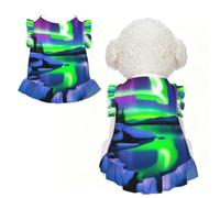 Pet lace Skirts are Suitable for Cats and Dogs | Floral Beautiful Aurora Small Print Pet Lace Skirt, Stretchy And Breathable For Cats And Dogs