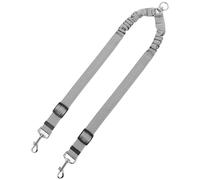 Pet Leash for 2 Dog Walking Stable Nylon Training Rope Metal Clip Breeds Leads with Reflective Strips Double Head Dog Leash
