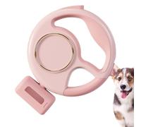 Pet Leash for Dogs - Large Dog Leads, High Elasticity Leash | Comfortable Telescopic Dog Walking Lead Retractable One Hand Brake Dog Walking Accessories, Free Movement Lighted Reflective Dog Leash for