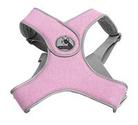 Pet Leash Vest Reflective Harness, Adjustable Dog Vest Chest Strap, Breathable Knitting Fabric with Neoprene, X - Shaped Comfort Design for Small Medium Large Dogs, Outdoor Walking (S)