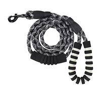 Pet LeashDog LeashDog Traction Reflective Pet Pulling Le Rope for Medium Large Dogs Running Walking TrainingBlack Pulling Pet Our High Density Making Yet to Ly Weaving Rope for (Blue) (Black)