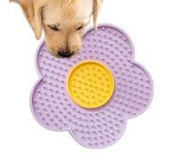 Pet Licking Mat - Interactive Cat Food Dispenser, Cat Food Mat | Suction Cups Fix , Non-Slip Lick Pad to Prevent Boredom, Toy for Pets for Fun, Interactive L