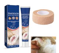 Pet Liquid Bandage,Pet Wound Care Gel,Dog Cat Gel Bandage Plasters,Pet Waterproof Protective Wound Healing Gel,Liquid-Bandage for Pet Wound Care Cream,Dog Cat Wound Healing Gel,Bandage Tape