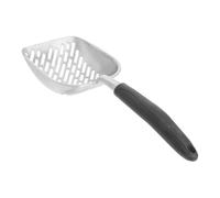 Pet Litter Scoop for Cleaning the Box with Comfortable to Hold Handle | Rubber and Aluminum Alloy Build, Blue Finish, Comfortable Hold, Won’t Flick, for Litter Box Cleaning