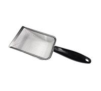 Pet Litter Scoop for Separating Waste From Substrate | Straight Open Basket Front, Loose Substrate Sifting Function, End Storage Hole for Handle Storage
