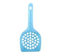 Pet Litter Scoop Plastic Cat Litter Shovel Pet Care Easy to Clean Sand Waste Scooper Cleaner Shovel Pet Cleanning Tool(Blue-Big Hole)