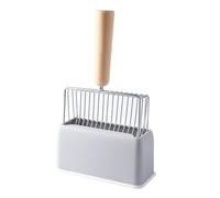 Pet Litter Scooper for Kitten LitterScoop Litter Kits Litter Pour Out with Stand