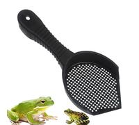 Pet Litter Shovel - Multifunctional Waste Scooper, Grip Cleaning Tool, Efficient Litter Box Scoops, Hangable Metal Cleaner, Long Handle Waste Picker | Poop Remover for Frog Cat Lizard Turtle Snake
