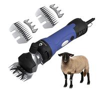 Pet & Livestock HQ | 380W Sheep Shears Electric Clipper Goats, Alpaca, Llamas, Angora Rabbits Shearing Hand Piece Cutter Grooming Farm Pet Supplies Livestock, 2 Blades, CE