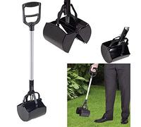 Pet Living Heavy Duty Jumbo Pooper Scooper Shovel Long Reach Dog Waste Scoop Pickup Remover