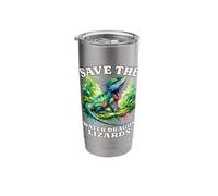 Pet Lizard Save The Chinese Water Dragon Lizard Stainless Steel Insulated Tumbler