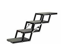 Pet Loader Ultra Light 14.5" Platform, 4-Step Made in USA Pet Loader Will Last a Pets Lifetime You can add or Remove Platforms as Your Needs Change Safely Carries 250 lb USA Materials See Our Video