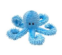 Pet Lou Blue Bay Octopus Dog Stuffed Toy, 9-inch Length