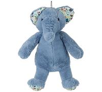Pet Lou Dog Plush Elephant with Floral Prints, 15" Crinkle & Squeak Toy, Adult Dogs, Medium Breed, Blue, Unisex, 453g, 15" L x 15" W x 15" H, Plush Toy, PET_TOY
