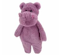 Pet Lou Floppy Hippo, 13-inch Height, Lavender, Super Soft, Animal Plush Toys