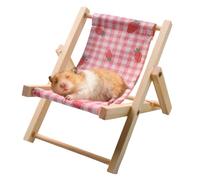 Pet Lounger For Hamster | Adjustable Beach Chair - Anti-slip Chinchillas, Squirrels & Gerbils To Rest, Play And Sleep | This - Fits In Bedrooms, Apartments Or Living Rooms Small Pets