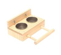 Pet LoveBirds Budgies Cage Perch Stand Perch Climbing Feeder Cup For Bird Parrots Parakeets Cockatiel Conure Parrots Stand Perch For Large Bird