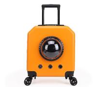 pet Luggage, Pet Trolley Case, Pet Outing Backpack, Outdoor Pet Trolley Case, Dual-Purpose Trolley + Double Shoulders, Trolley Can Be Adjusted, for Outdoor Hiking,Walking,Lightweight & Spacious for Tr