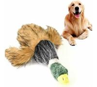 Pet Mallard Duck Dog Toy Plush Puppy Squeaky Dog Chew Toy