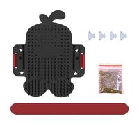 Pet Massage Combs Brush,Cat Corner Massage Combs,cat self groomer,Soft Elastic Corner Massage Combs Brush Cat Wall Comb for Cat Grooming Bathing Cleaning Relaxing