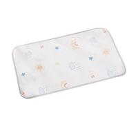 Pet Mat For Cats & Dogs Ice Silk Summer Pad With Cute Patterns Breathable Mesh Back Indoor Hot Weather Use Jcy877 (B, 30x50cm)