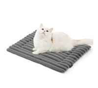 pet mat, Soft and Comfortable, Washable, Without Electricity(Gray,X Large)