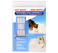 PET MATE CAT FOUNTAIN FILTER CARTRIDGES PACK DOG WATER REPLACEMENT 339