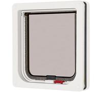 Pet Mate Lockable Cat Flap White
