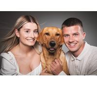 Pet & Me Photoshoot With 9 x7 Framed Images (£345.00 Value)
