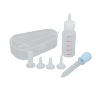 Pet Medicine Feeder with Scale Safe Non Toxic Easy to Clean Pet Feeder for Dogs Cats Puppies Feeding Bottle Set Nursing Kit for Kittens Puppies Hamsters Squirrels Rabbits Plastic