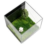 Pet Memorial Box, 3D Acrylic Keepsake, Pet Holographic Projection Box, 3D Holographic Storage, Dog Cat Lover Memory Remembrance Accessory for Home Decor Shelf Display Indoor Collectible