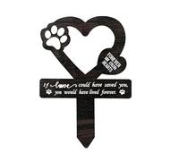 Pet Memorial Garden Stake, Memorial Garden Cemetery Stake, Dog Grave Stake Pet Loss Memorial Plaques, Pet Grave Markers, for Cemetery Yard