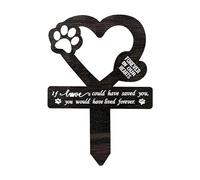 Pet Memorial Garden Stake | Memorial Garden Cemetery Stake,Pet Loss Outdoor Plaques Dog Claw Sympathy Garden Grave Decor