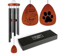 Pet Memorial Gifts for Dogs, Dog Memorial, Pet Memorial Wind Chime, Loss of a Dog Sympathy Gift, in Memory of Dogs Cats Gifts,Remembrance Bereavement Gift