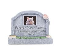 Pet Memorial Monument Garden Headstone Loss of Pet Sympathy Gifts Pet Small Animal Monumen Pet Tombstones for Backyard Porch, Miss