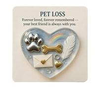 Pet Memorial Mourning - Pet Condolence Cards | Mourning Card, Pocket Puppy Keepsake, Cards for Parents Lovers of an