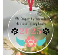 Pet Memorial Ornament Memorial Gifts for Loss of Dog Bereavement Gifts for the Loss of Pet Condolence Grieving Remembrance Gift in Memory of Dog Cat Christmas Tree Decorations Ornament Gift