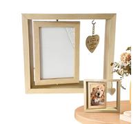Pet Memorial Photo Frame 360° Rotating Heart Picture Frame