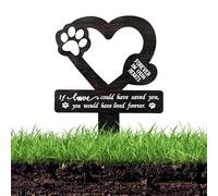 Pet Memorial Plaques - Sympathy Garden Stake | Dog Memorial Grave | Pet Memorials Garden Stake Suitable For Outdoor Remembrance, Graves Decoration, Gardens Tribiute & Honoring Beloved Pets