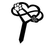 Pet Memorial Sign, Pet Grave Markers - Memorial Dog Stone Acrylic Sign Grave Player, Garden Decoration, Lawn Ornaments for a, Se référer au descriptif, Acrylic, Refer to description