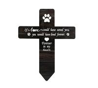 Pet Memorial Stake - Dog Cemetery Garden Stake Memorial Yard Decorations,Sympathy Grave Plaques With Dog Claw, Pet Grave Markers, Customizable Dog Cemetery Garden Stake