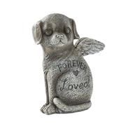 ＡＷＨＡＯ Pet Memorial Statue, Pet Tombstone, Resin Ornament, Small Animal Monument, Dog