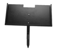 Pet Memorial Stone Stand Robust Iron High Stability Marker for Garden and Cemetery 12.2x6.18in